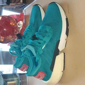 Mens Adidas Pod-S3.1 Blast Emerald/Core Black/White